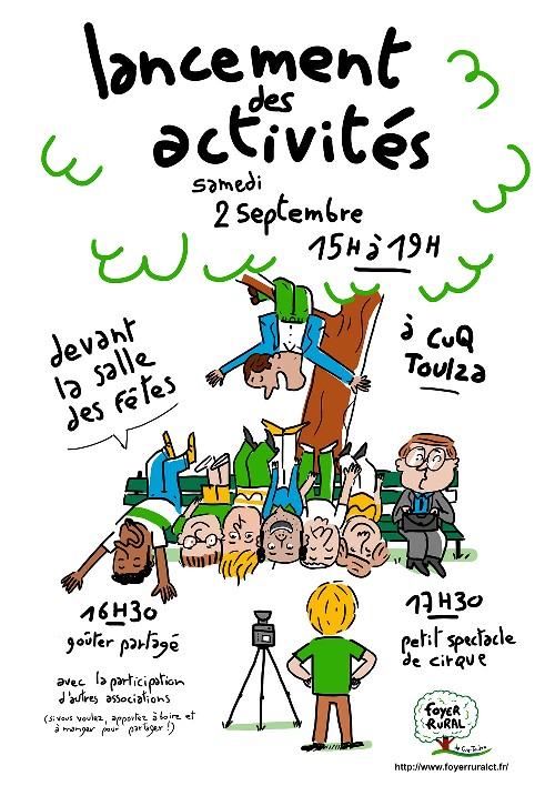 Découverte des activités le 2 septembre