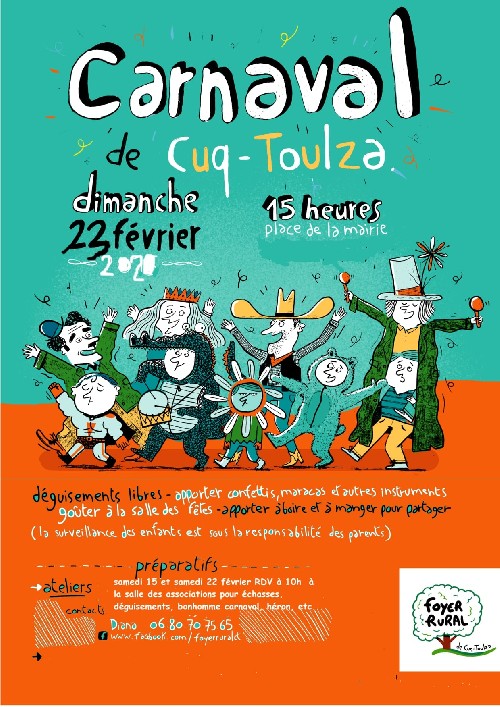 Carnaval 23 février 15h