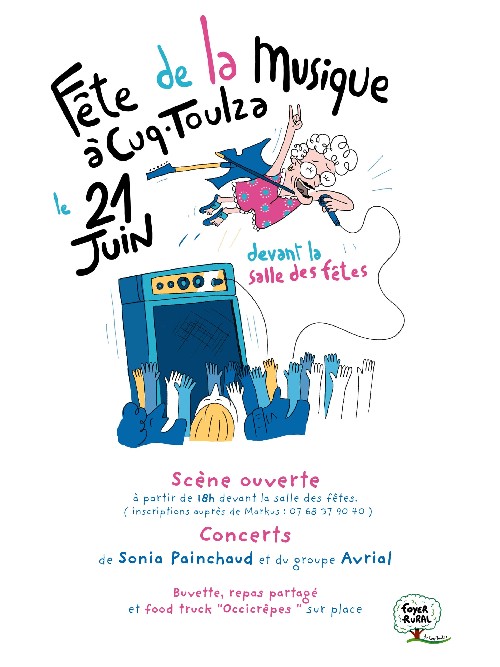 Fête de la musique à Cuq-Toulza - 21 juin